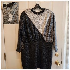 Express Sequin NYE/Party Dress